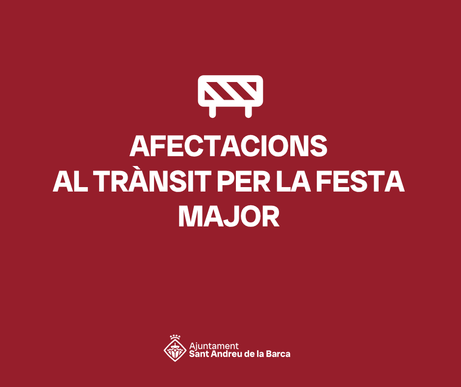 Imatge de la notícia: Afectacions al trànsit i al servei d’autobús per la Festa Major